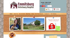 Desktop Screenshot of emmitsburgvet.com